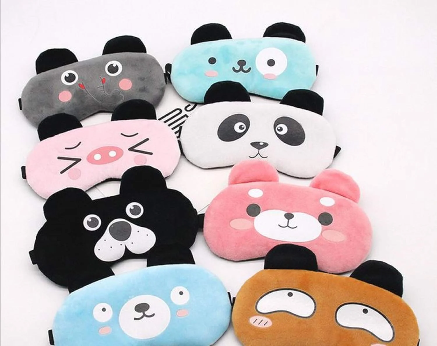 ماسک چشم خواب جِنا با طرح پاندا آبی، مناسب برای بی خوابی، مدیتیشن، پف زیر چشم و سیاهی دور چشم