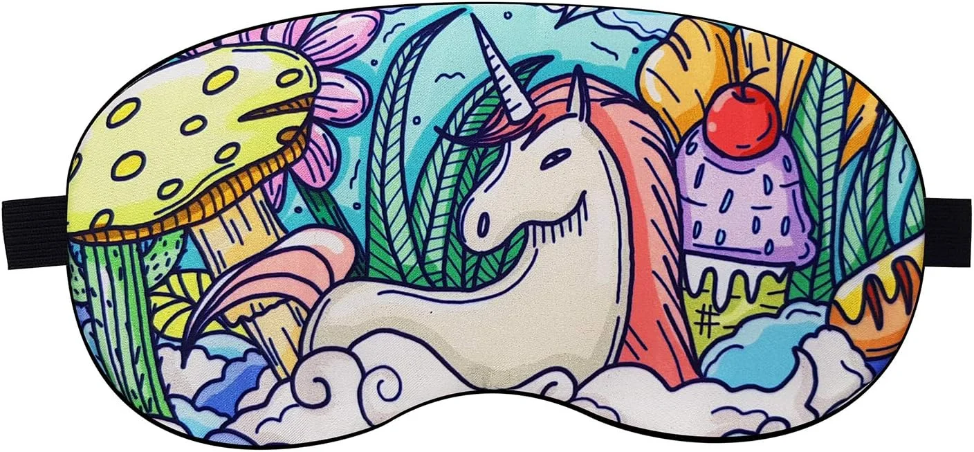 ماسک خواب چشم جِنا™، مناسب برای بی خوابی، مدیتیشن، پف زیر چشم و سیاهی دور چشم، طرح اسب ابریشمی ماسک خواب چشم جِنا™، مناسب برای بی خوابی، مدیتیشن، پف زیر چشم و سیاهی دور چشم، طرح اسب ابریشمی