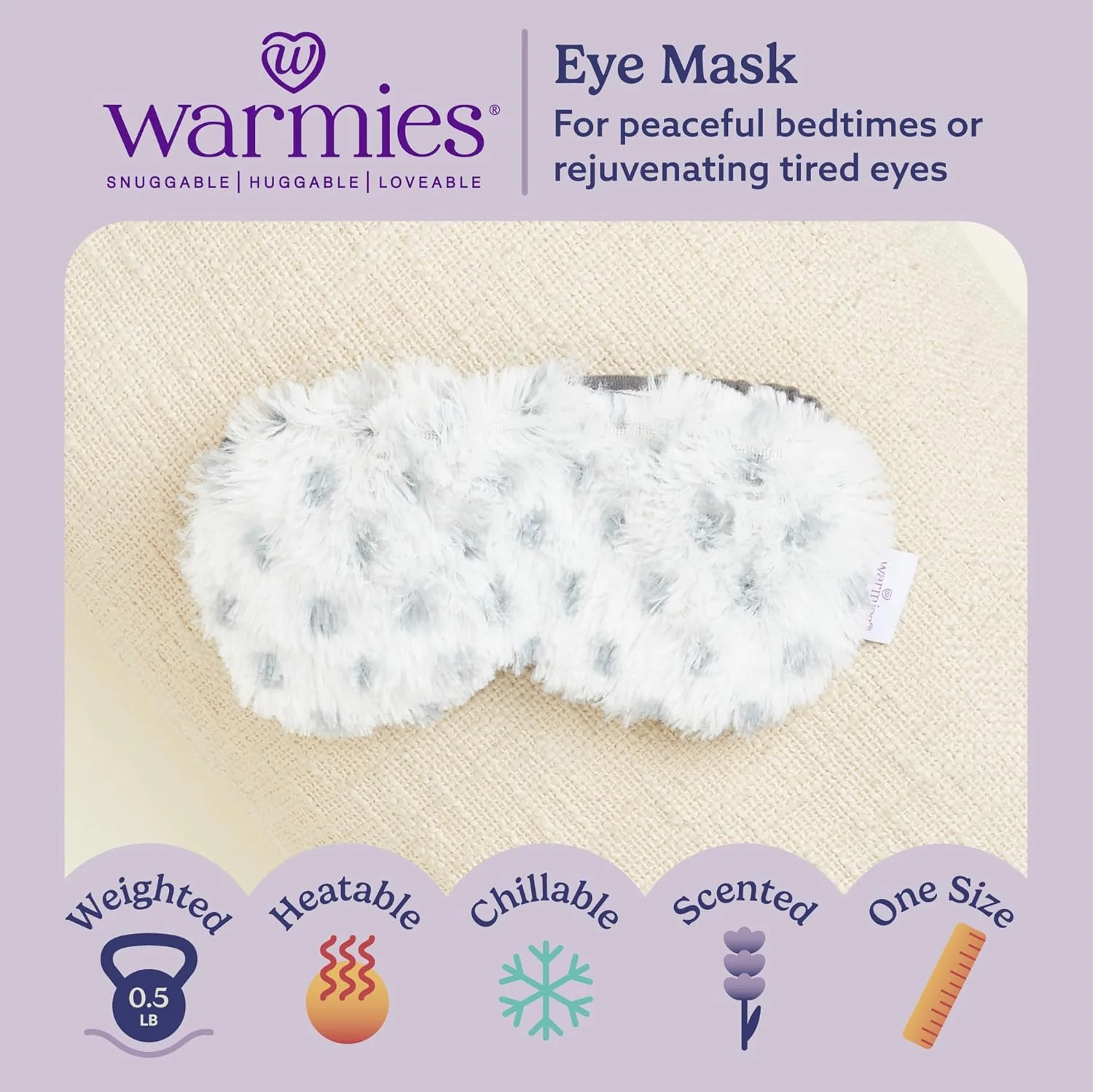 چشم بند گرمایشی اینتلکس طرح برفی