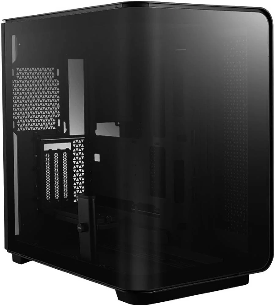 کیس کامپیوتر مید تاور MSI MEG MAESTRO 700L PZ، پشتیبانی از رادیاتور تا 360 میلی‌متر و 10 فن، USB 3.2 Gen 2x2 Type-C، فضای بزرگتر برای مدیریت کابل، مشکی | 306-7G25L21-W57