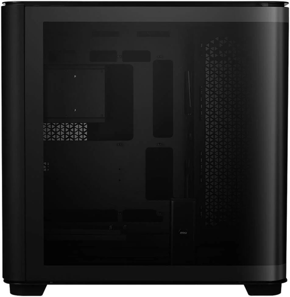 کیس کامپیوتر مید تاور MSI MEG MAESTRO 700L PZ، پشتیبانی از رادیاتور تا 360 میلی‌متر و 10 فن، USB 3.2 Gen 2x2 Type-C، فضای بزرگتر برای مدیریت کابل، مشکی | 306-7G25L21-W57
