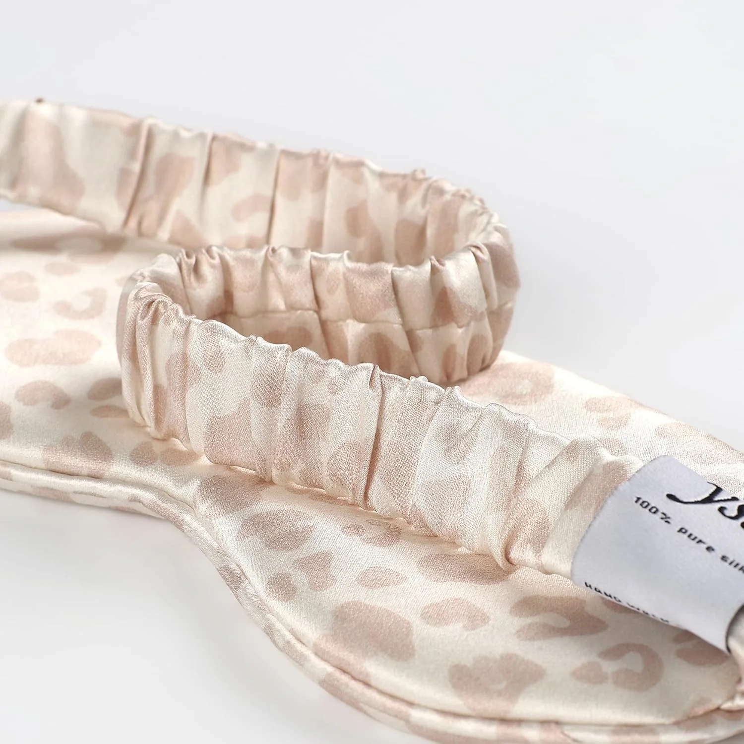 چشم بند خواب ابریشمی یانسر، ماسک چشم ۱۰۰٪ ابریشم خالص توت - پوشش چشم - سایه چشم - چشم بند - ضد پیری - مراقبت از پوست - فوق العاده نرم - سبک و راحت - کیف مسافرتی - بسته هدیه (صورتی)