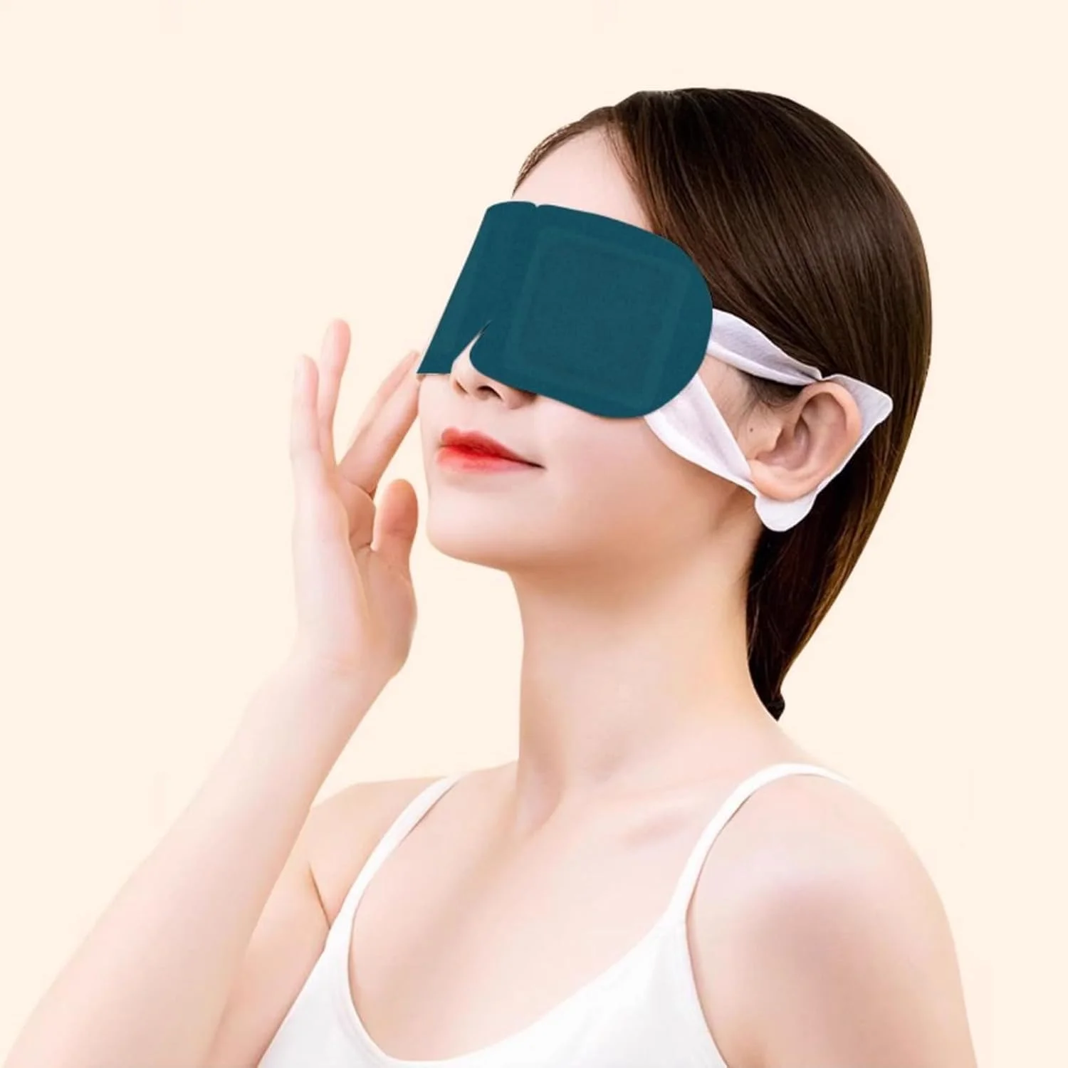 ماسک چشم بخار | ماسک چشم برای خشکی چشم، سایه چشم قابل حمل مسدود کننده نور برای مراقبت های اسپا، آرامش، خواب، مدیتیشن شبانه، پرواز با هواپیما