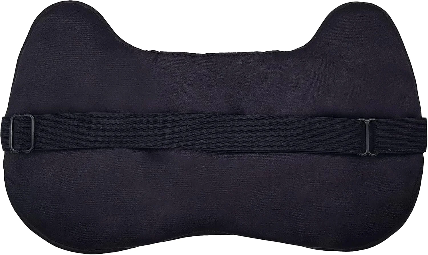 ماسک خواب طرح گربه ابریشمی طبیعی برای بی خوابی، پف چشم و سیاهی دور چشم (مشکی تیره)