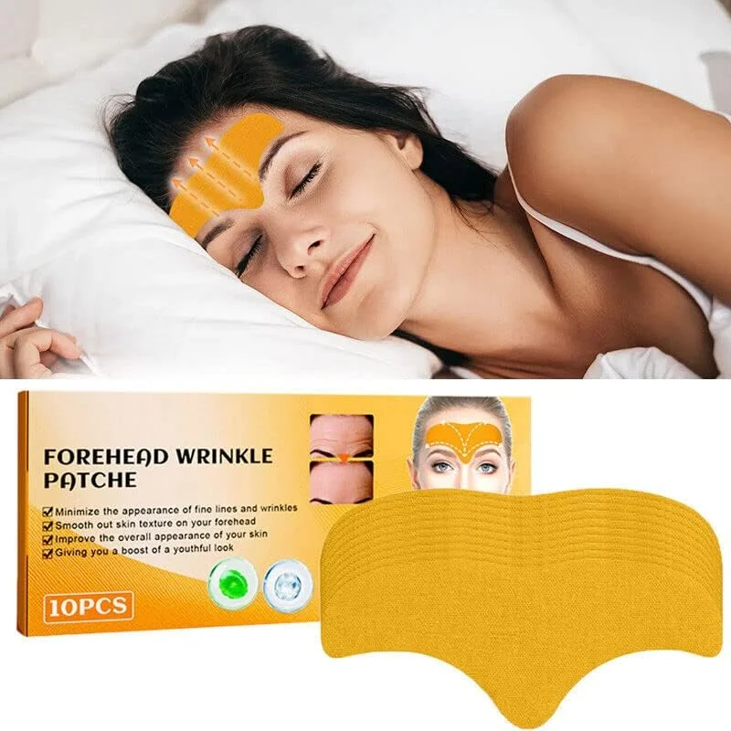 برچسب های رفع چین و چروک پیشانی، تغذیه کننده و مرطوب کننده پوست، کاهش خطوط ریز دور چشم و پیشانی، مناسب برای انواع پوست (20 عدد)