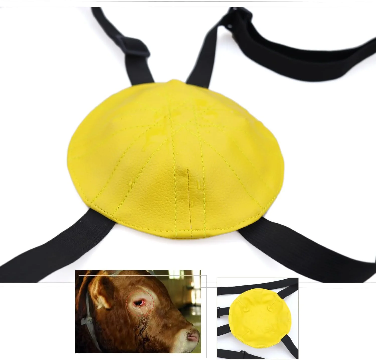 پوشش چشم گاو، پد آسیب دیدگی چشم گاو، تک چشم بند برای گاو، گاو نر، اسب، دام، گوسفند، لوازم جانبی محافظ چشم، ماسک مگس گیر پوشش چشم گاو، پد آسیب دیدگی چشم گاو، تک چشم بند برای گاو، گاو نر، اسب، دام، گوسفند، لوازم جانبی محافظ چشم، ماسک مگس گیر