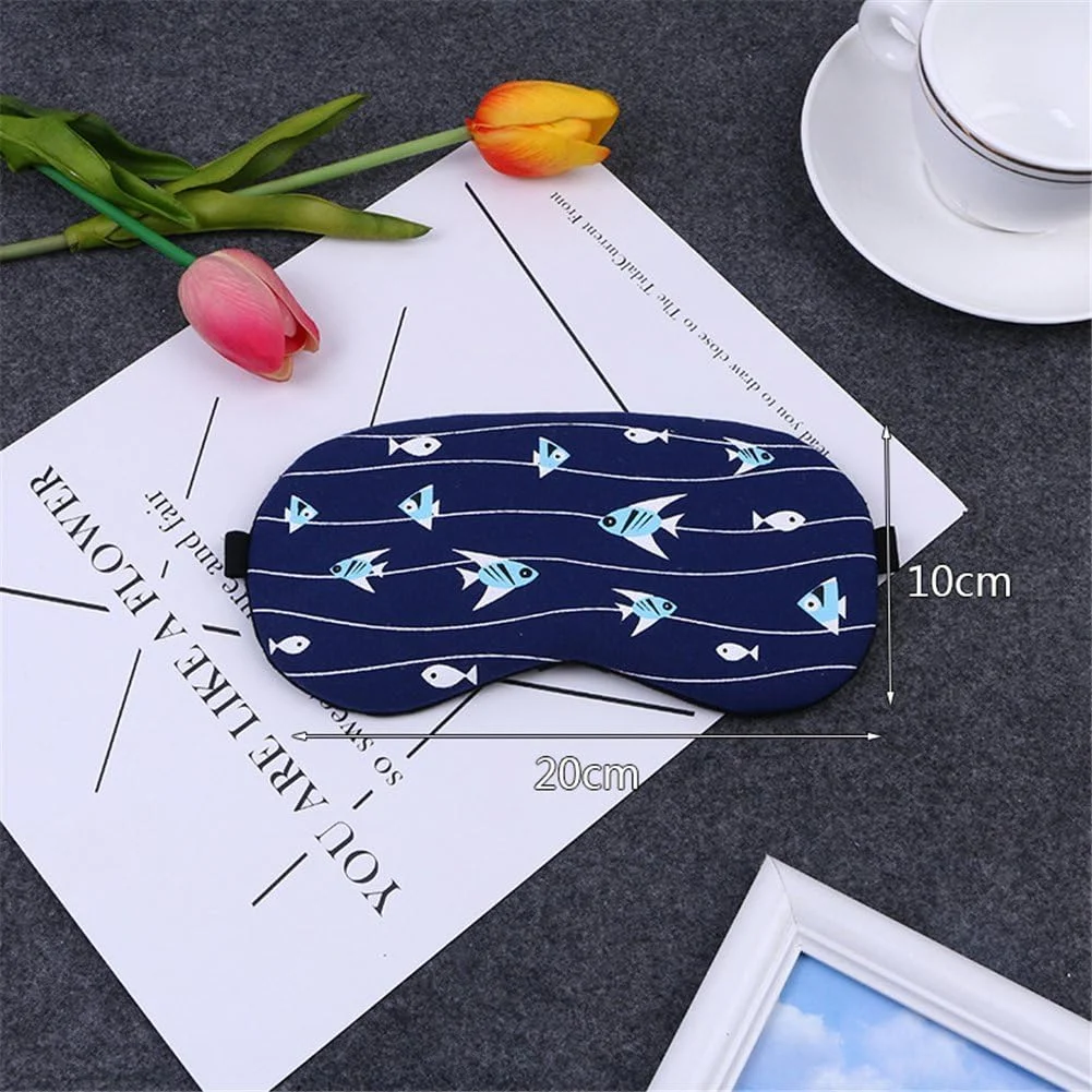 چشم بند خواب طرح ماهی رنگارنگ به همراه کیسه یخ چشم بند خواب طرح ماهی رنگارنگ به همراه کیسه یخ