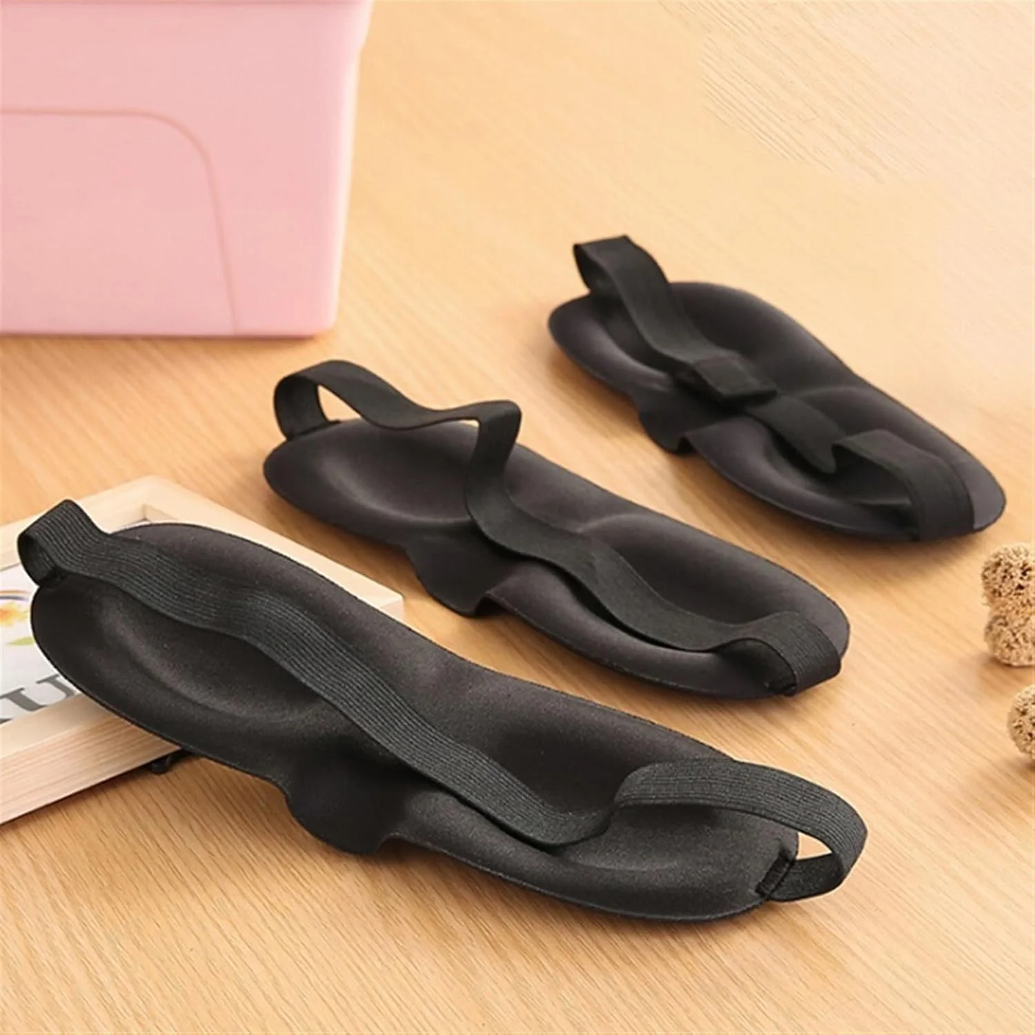 چشم بند خواب وانام مناسب سفر، استراحت و پوشش چشم (رنگ: مدل چسبی)