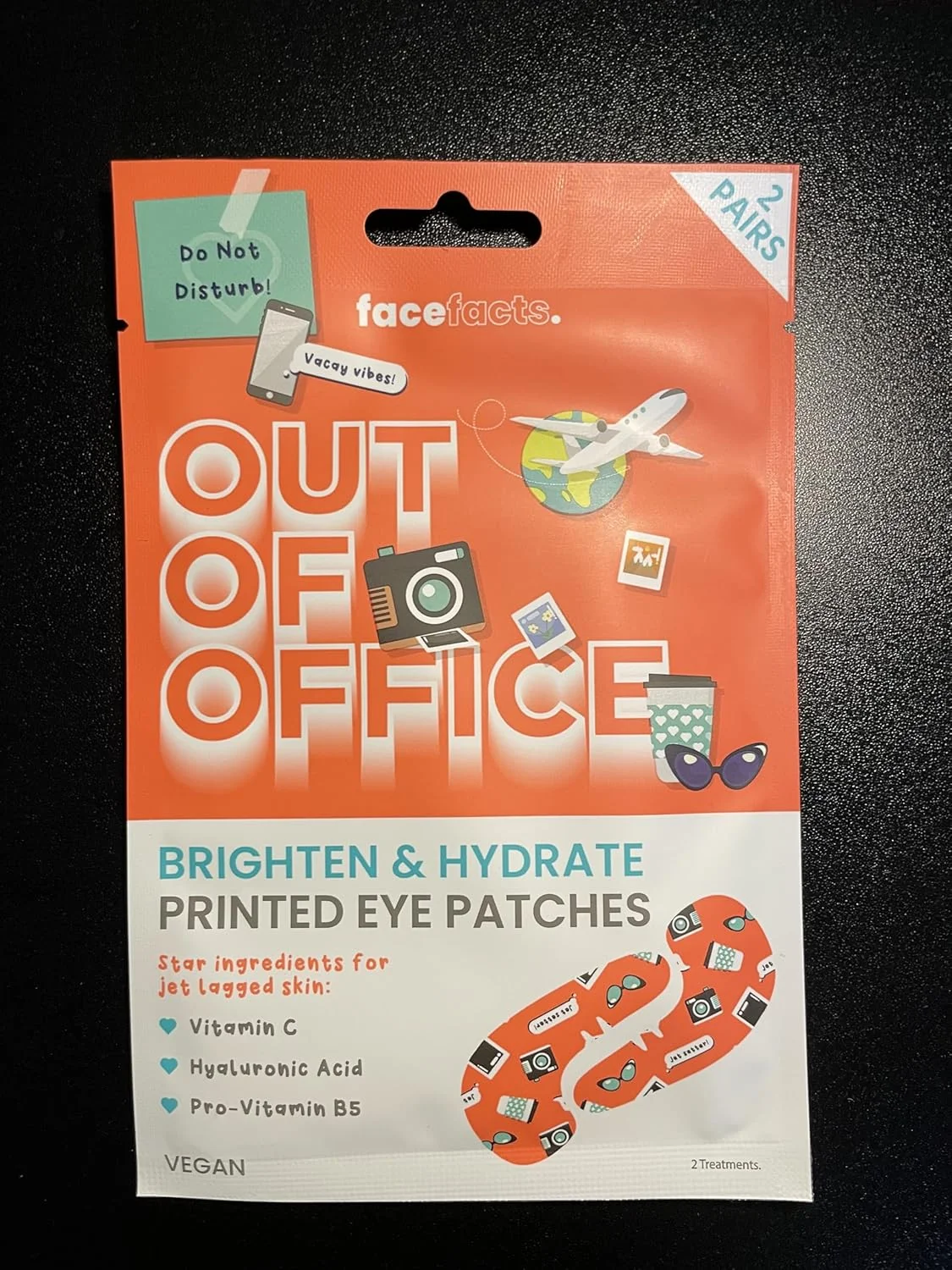 پدهای چشمی طرح دار Face Facts برای بیرون از خانه