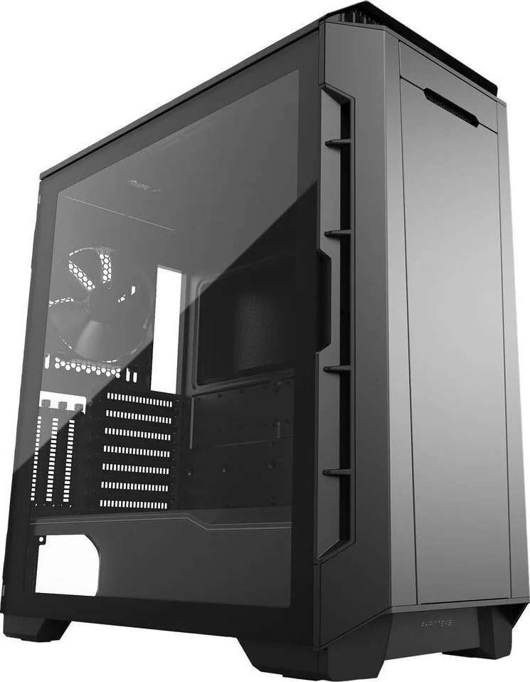 کیس کامپیوتر مید تاور Phanteks Eclipse P600S مشکی اطلسی، بدنه فولادی و شیشه حرارت دیده مدل PH-EC600PSTG_BK01