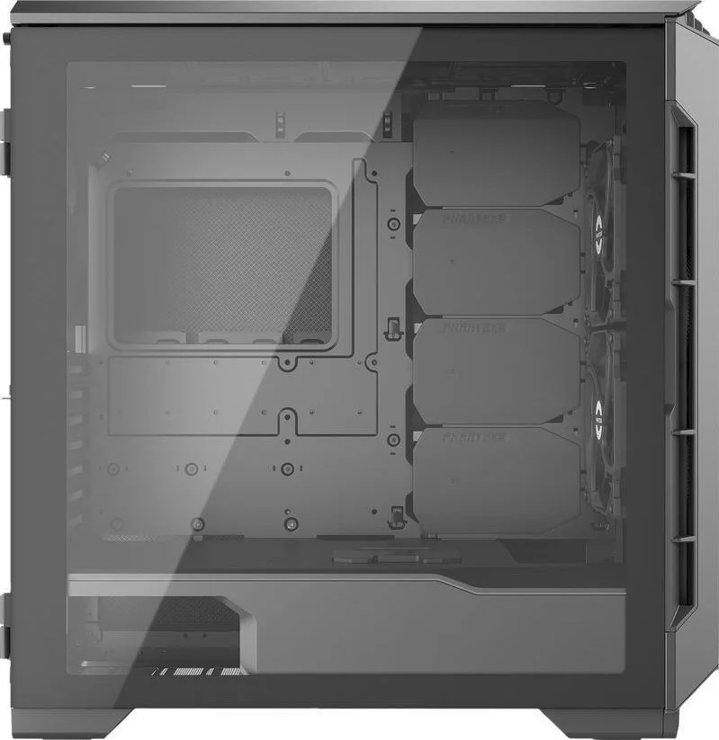 کیس کامپیوتر مید تاور Phanteks Eclipse P600S مشکی اطلسی، بدنه فولادی و شیشه حرارت دیده مدل PH-EC600PSTG_BK01