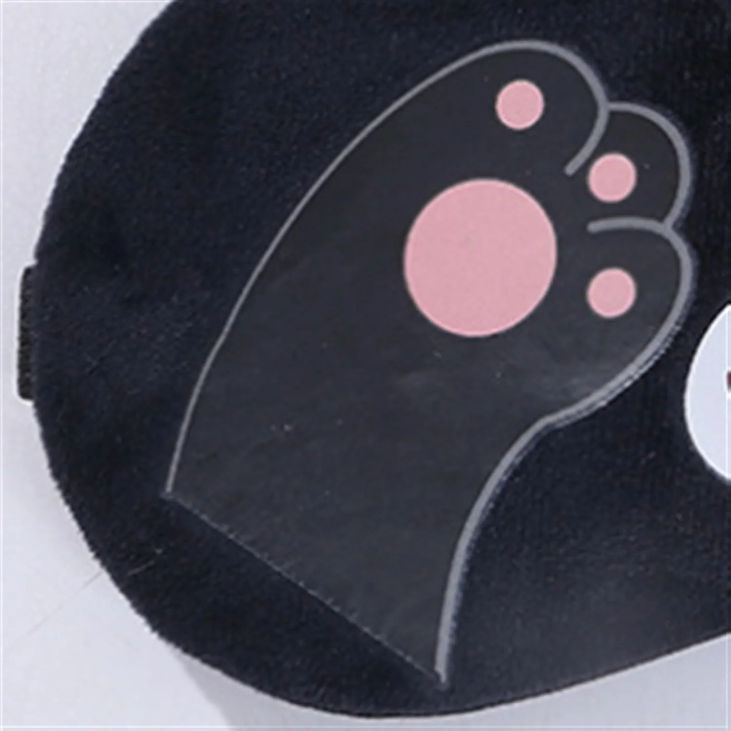 WANAM Eye Mask Sleep Mask Plush Cute Cat Sleeping Eye Cover Sort Mask Block Out Light Blindfold For Travel Women Relax (Color : Yellow)