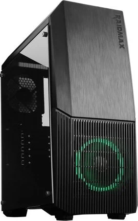 کیس کامپیوتر مید تاور Raidmax ARTIO، پشتیبانی از رادیاتور تا 240 میلی‌متر، پشتیبانی از کولر پردازنده تا 170 میلی‌متر، پنل جانبی شیشه‌ای حرارت دیده، مشکی | T13TB