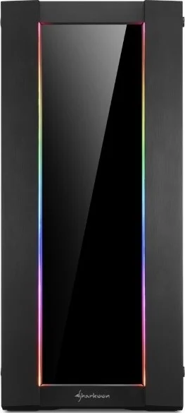 کیس کامپیوتر ATX شارکون ELITE SHARK CA200G، فن با نورپردازی RGB، شکاف های توسعه - مشکی | 4044951027163