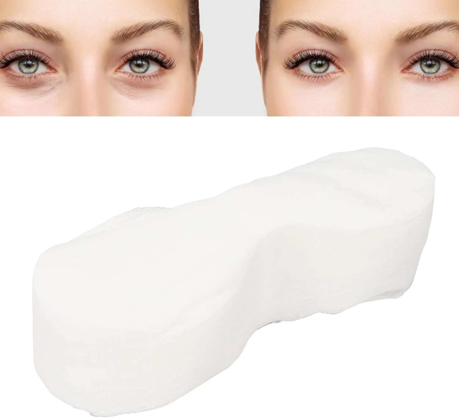 پد چشم یکبار مصرف، پد کاغذی چشم یکبار مصرف DIY، پچ ماسک چشم یکبار مصرف 100 عددی، کاملا اندازه، سبک و سازگار با پوست