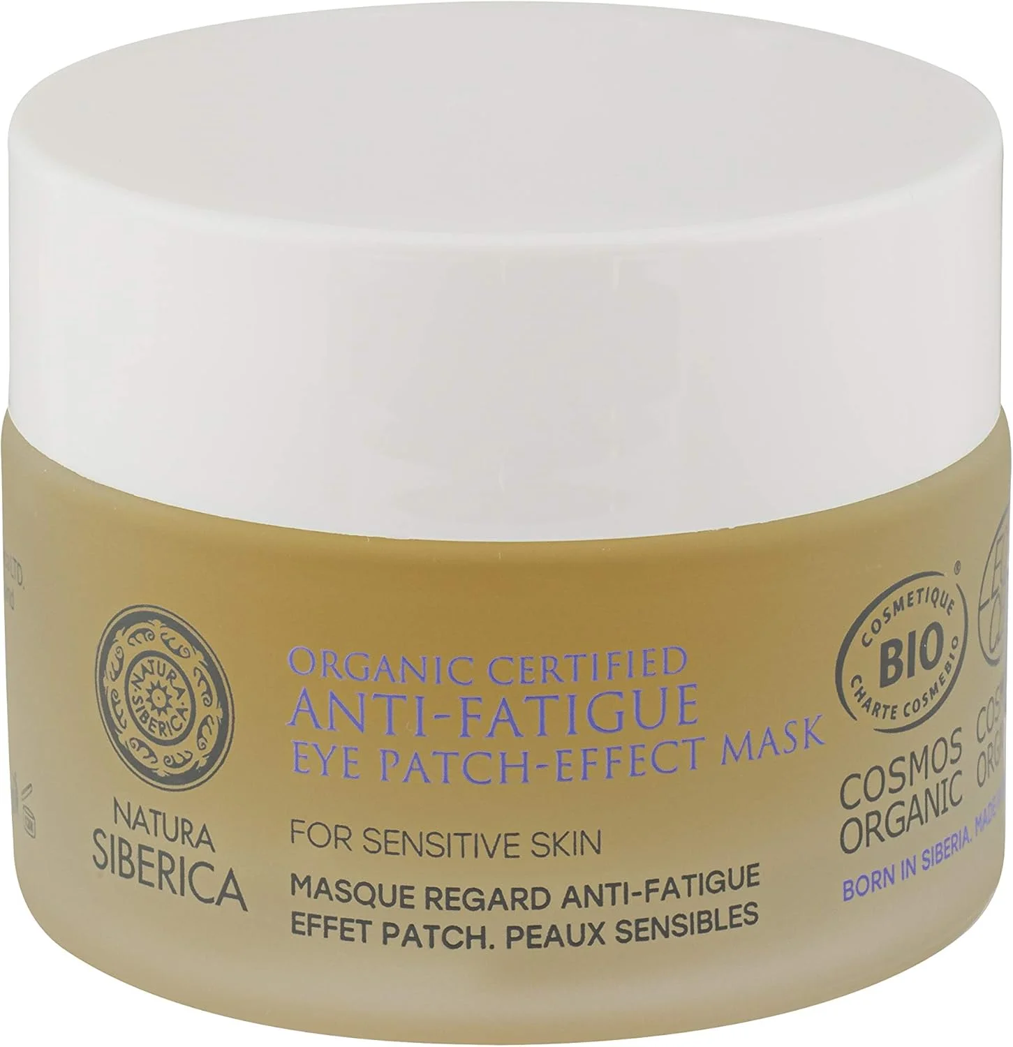 ماسک دور چشم ضد خستگی ناتورا Siberica ارگانیک تایید شده برای پوست حساس، 50 میلی لیتر ماسک دور چشم ضد خستگی ناتورا Siberica ارگانیک تایید شده برای پوست حساس، 50 میلی لیتر