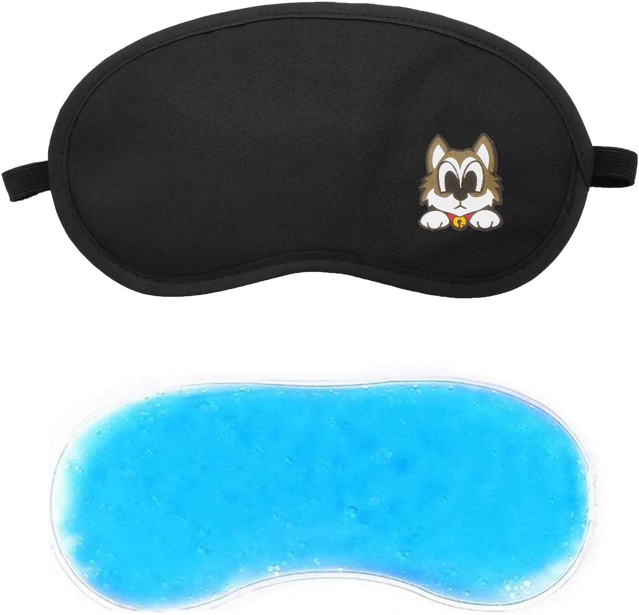 ماسک چشم خواب جِنا™ طرح سگ مشکی، مناسب برای بی خوابی، مدیتیشن، پف زیر چشم و سیاهی دور چشم ماسک چشم خواب جِنا™ طرح سگ مشکی، مناسب برای بی خوابی، مدیتیشن، پف زیر چشم و سیاهی دور چشم