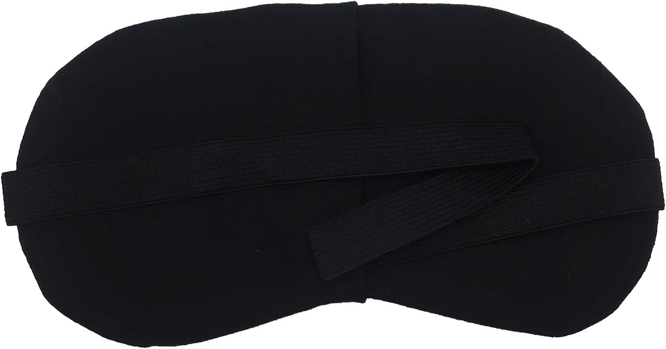 ماسک چشم خواب جِنا™ طرح سگ مشکی، مناسب برای بی خوابی، مدیتیشن، پف زیر چشم و سیاهی دور چشم