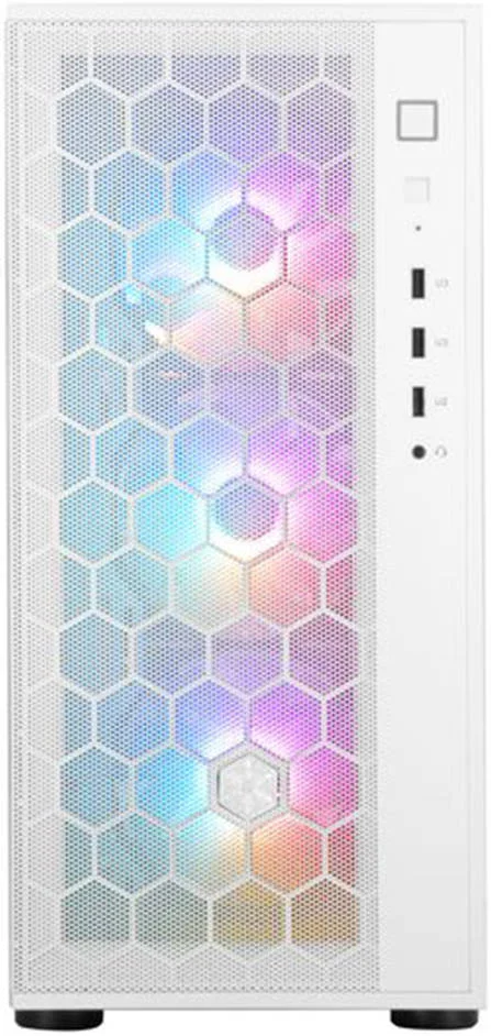 کیس مید تاور ATX سیلوراستون Fara R1 V2، شاسی با جریان هوای بالا، شیشه حرارت دیده، فن های ARGB 140 میلی متری، پشتیبانی از رادیاتور 360 میلی متری، 7+2 اسلات توسعه، خنک کننده پردازنده 161 میلی متری، سفید | SST-FAR1W-PRO-V2