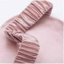 چشم بند خواب زنانه و مردانه، 100% ابریشم خالص، نرم، راحت و سبک، پوشش چشم صاف با بند الاستیک، مناسب برای خواب شب، مسافرت، چرت زدن، بسته هدیه (شامپاین)