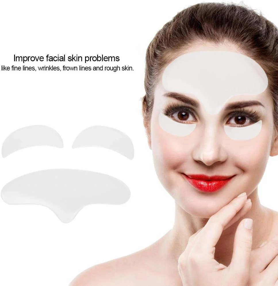 پد ضد چروک، پد ضد چروک چشم، پد حرفه ای صورت و چشم، پد سیلیکونی ضد پیری و لیفتینگ