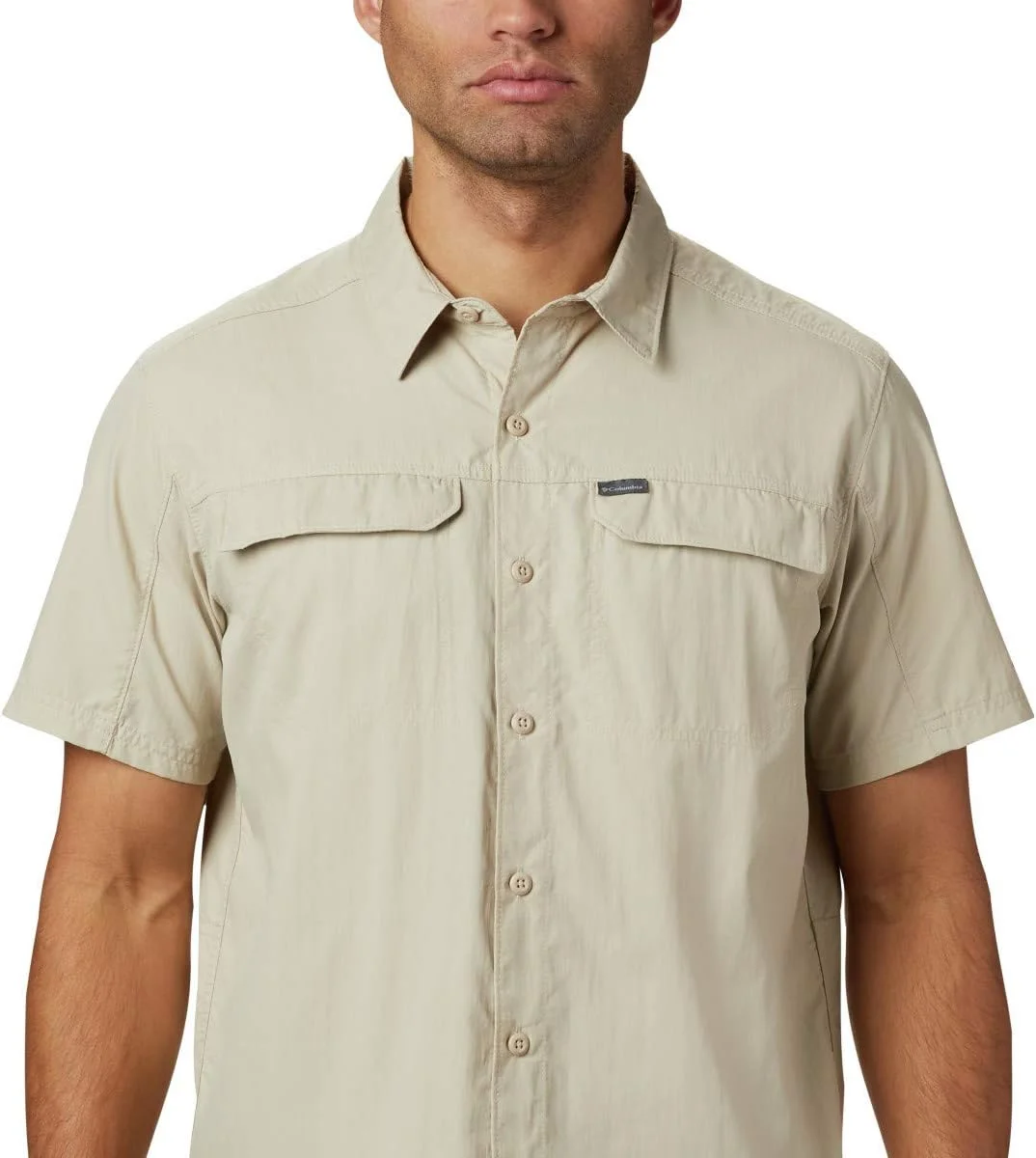 پیراهن آستین کوتاه مردانه کلمبیا مدل Silver Ridge 2.0