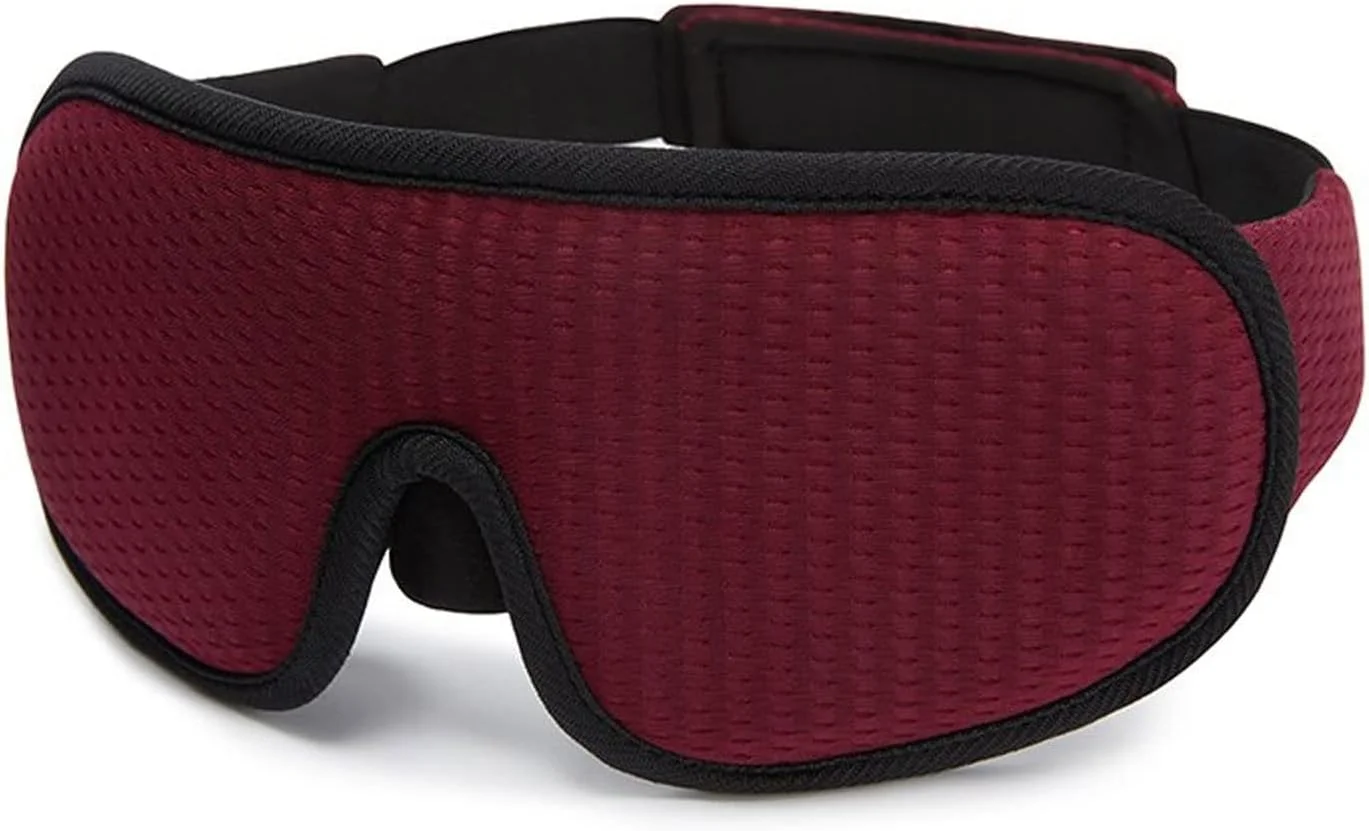 ماسک چشم نرم و پد دار برای خواب زمستانی، عینک سایه دار، کمک به خواب شبانه، چشم بند سایه، کمک خواب، ماسک صورت، چشم بند (آبی تیره)