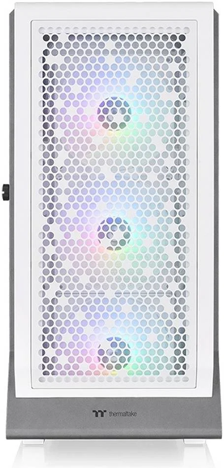 کیس کامپیوتر Thermaltake Ceres 500 TG ARGB Snow Mid Tower، جنس SPCC + شیشه حرارت دیده، پشتیبانی از رادیاتور تا 420 میلی متر، پشتیبانی از حداکثر 7 فن، فیلترهای قابل جابجایی، سفید برفی | CA-1X5-00M6WN-00