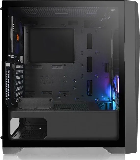 کیس Thermaltake Commander G32 TG ARGB، بدنه فولادی SPCC، شیشه حرارت دیده، (دارای یک فن ARGB 200 میلی‌متری و یک فن استاندارد 120 میلی‌متری) - مشکی | CA-1P2-00M1WN-00