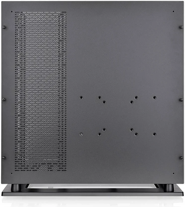 کیس کامپیوتر Thermaltake Core P3 TG Pro Open Frame ATX Mid Tower، شیشه حرارت دیده 4 میلی‌متری، پشتیبانی از رادیاتور تا 420 میلی‌متر، پشتیبانی از 12 فن، پورت‌های ورودی/خروجی کاربردی، مشکی | CA-1G4-00M1WN-09