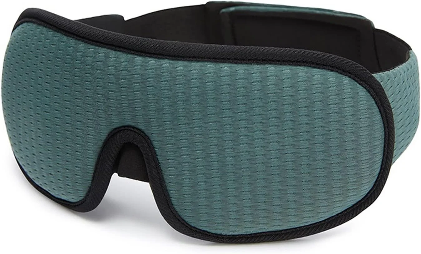 ماسک چشم نرم و پد دار برای خواب زمستانی، عینک سایه دار، کمک به خواب شبانه، چشم بند سایه، کمک خواب، ماسک صورت، چشم بند (آبی تیره)
