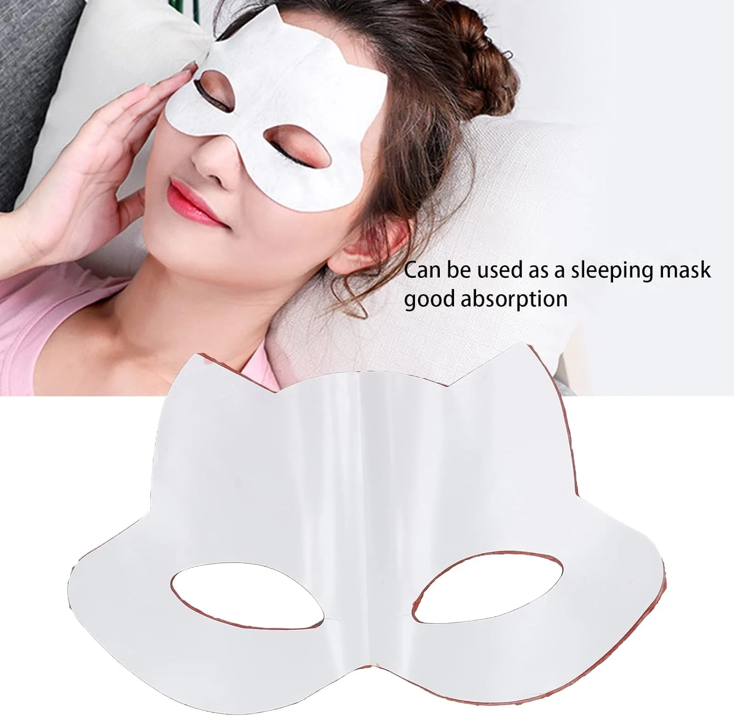 پدهای چشم، پد پیشانی هگزاپپتید 15 گرمی سفت کننده سبک وزن با جذب سریع برای مسافرت