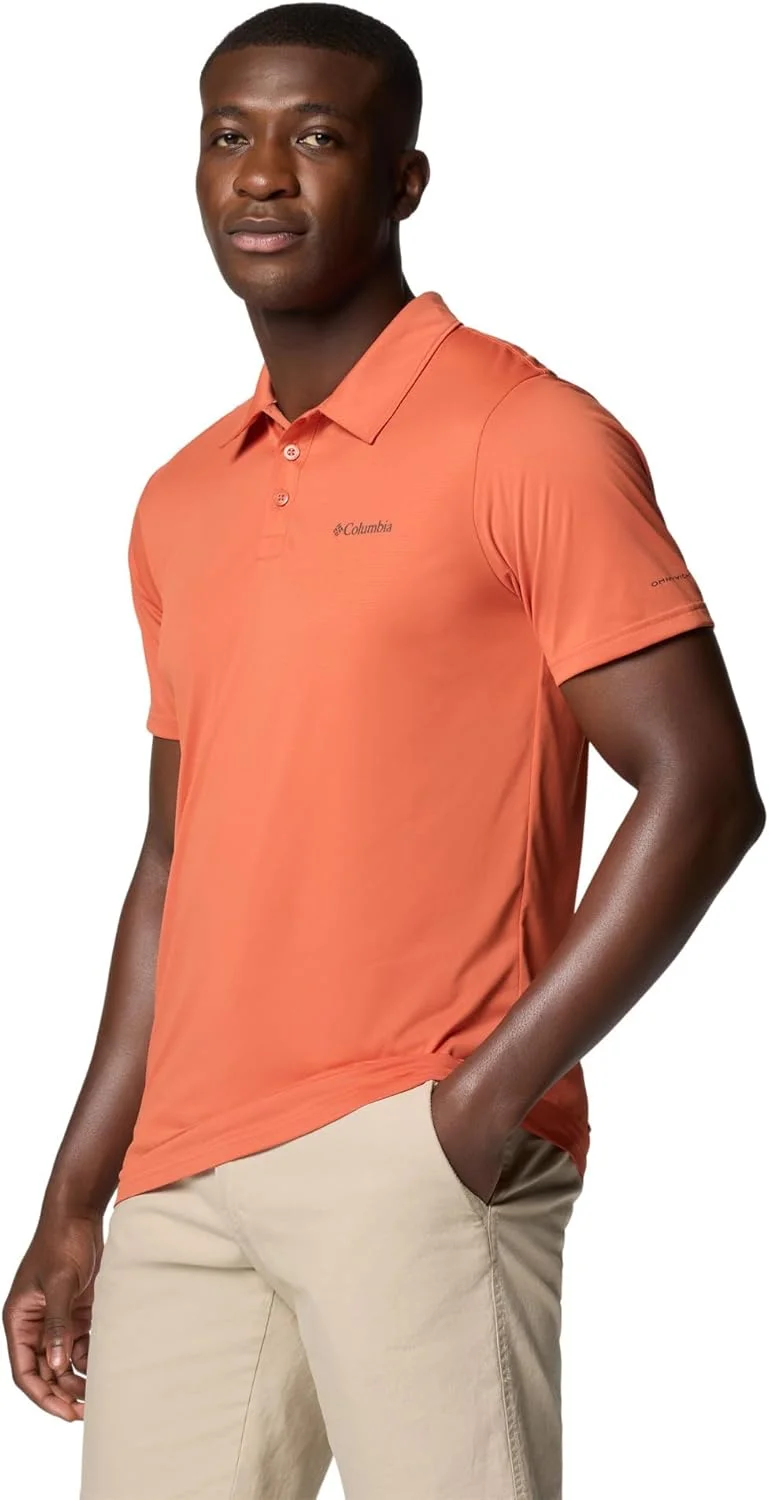 پولوشرت مردانه کلمبیا مدل Hike Polo خاکستری