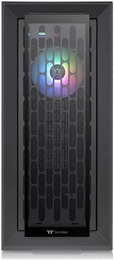 کیس کامپیوتر ترمالتیک CTE T500 TG ARGB فول تاور ATX، پنل شیشه ای حرارت دیده 4 میلی متری، قابلیت نصب 12 فن 120 میلی متری و رادیاتور 420 میلی متری، خنک کننده فعال، USB 3.2 Type-C *1، USB 3 *2، مشکی | CA-1X8-00F1WN-01