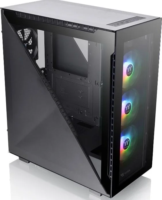 کیس مید تاور Thermaltake Divider 500 TG ARGB، دارای 7 اسلات توسعه، USB 3.2 (Gen 2) Type-C x 1 | CA-1T4-00M1WN-01
