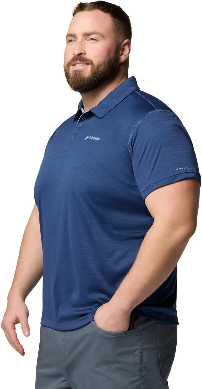 پولوشرت بافتنی مردانه کلمبیا مدل Sage Peak