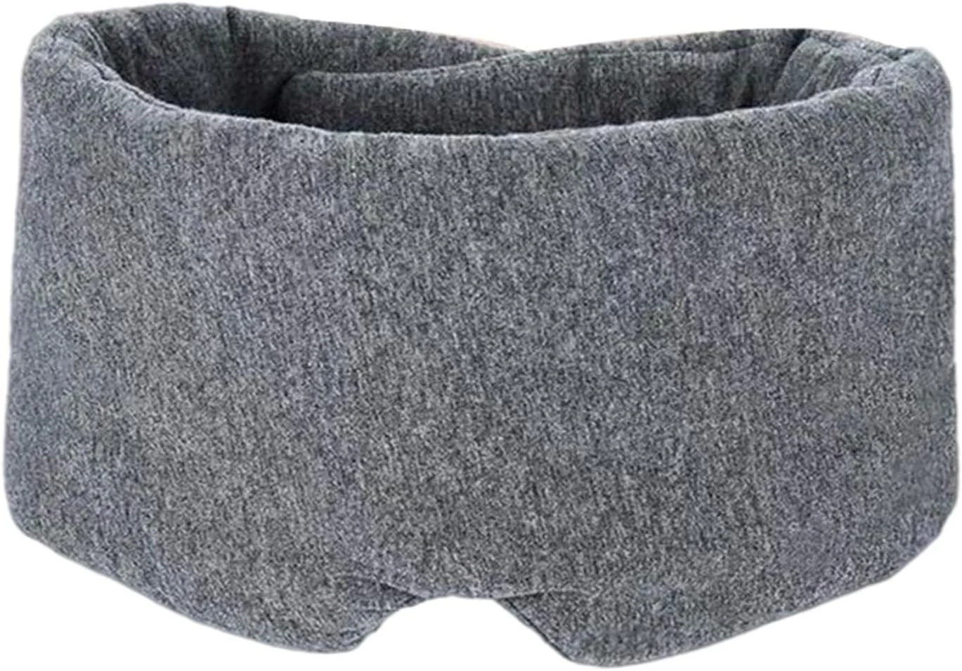 ماسک خواب چشم پنبه‌ای مودال، سایه چشم تنفسی قابل تنظیم برای مسافرت، روز و قطار، مردانه و زنانه، خاکستری هدر