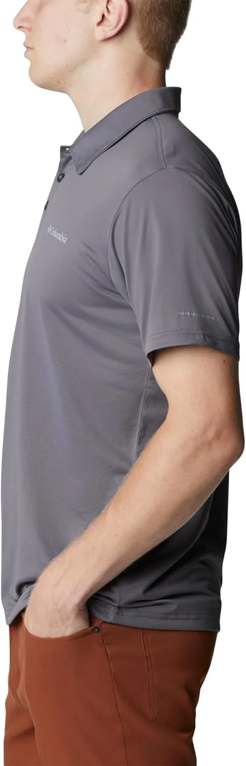 پولوشرت مردانه کلمبیا مدل Hike Polo خاکستری