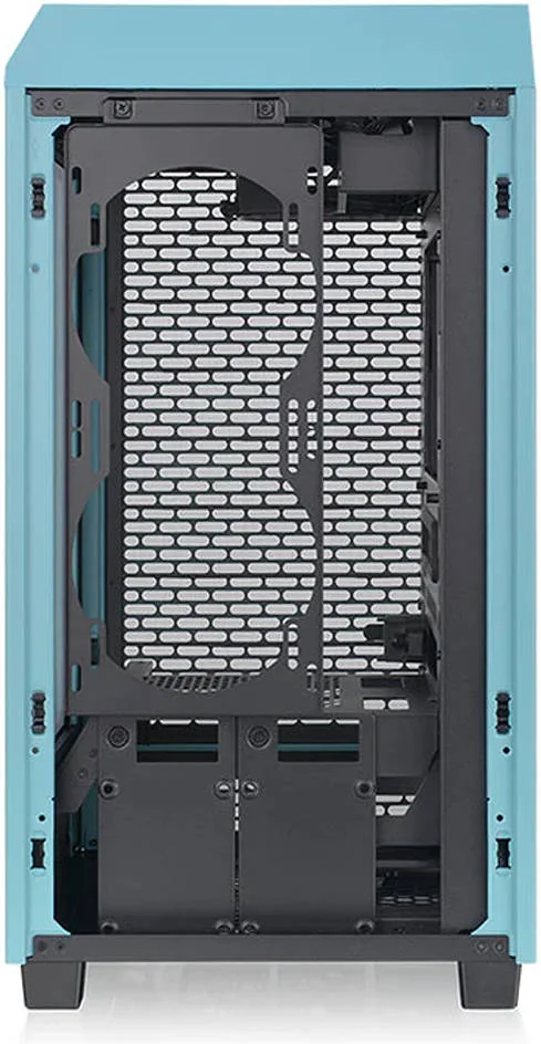 کیس کامپیوتر کوچک ترمالتیک The Tower 200 فیروزه ای، جنس SPCC + شیشه حرارت دیده، پشتیبانی از رادیاتور تا 280 میلی متر، پشتیبانی از حداکثر 4 فن، فیلتر گرد و غبار قابل جابجایی، فیروزه ای | CA-1X9-00SBWN-00 کیس کامپیوتر کوچک ترمالتیک The Tower 200 فیروزه ای، جنس SPCC + شیشه حرارت دیده، پشتیبانی از رادیاتور تا 280 میلی متر، پشتیبانی از حداکثر 4 فن، فیلتر گرد و غبار قابل جابجایی، فیروزه ای | CA-1X9-00SBWN-00