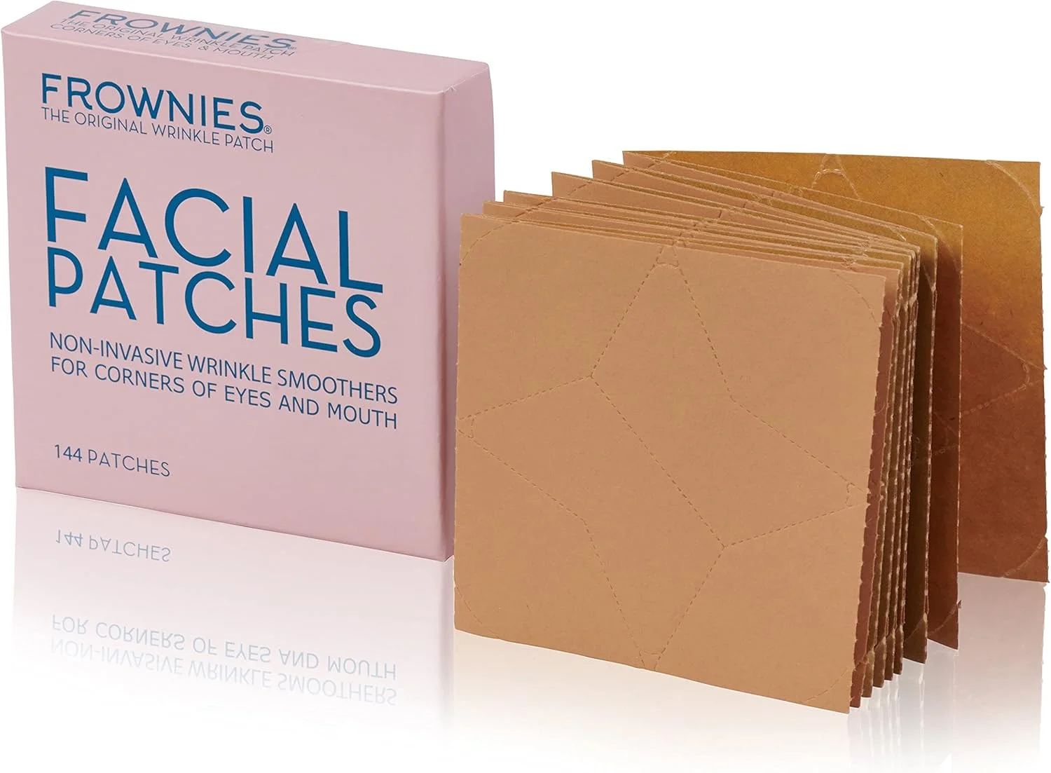 برچسب های رفع چروک دور چشم و دهان فراونی (جعبه صورتی جدید) 144 عدد