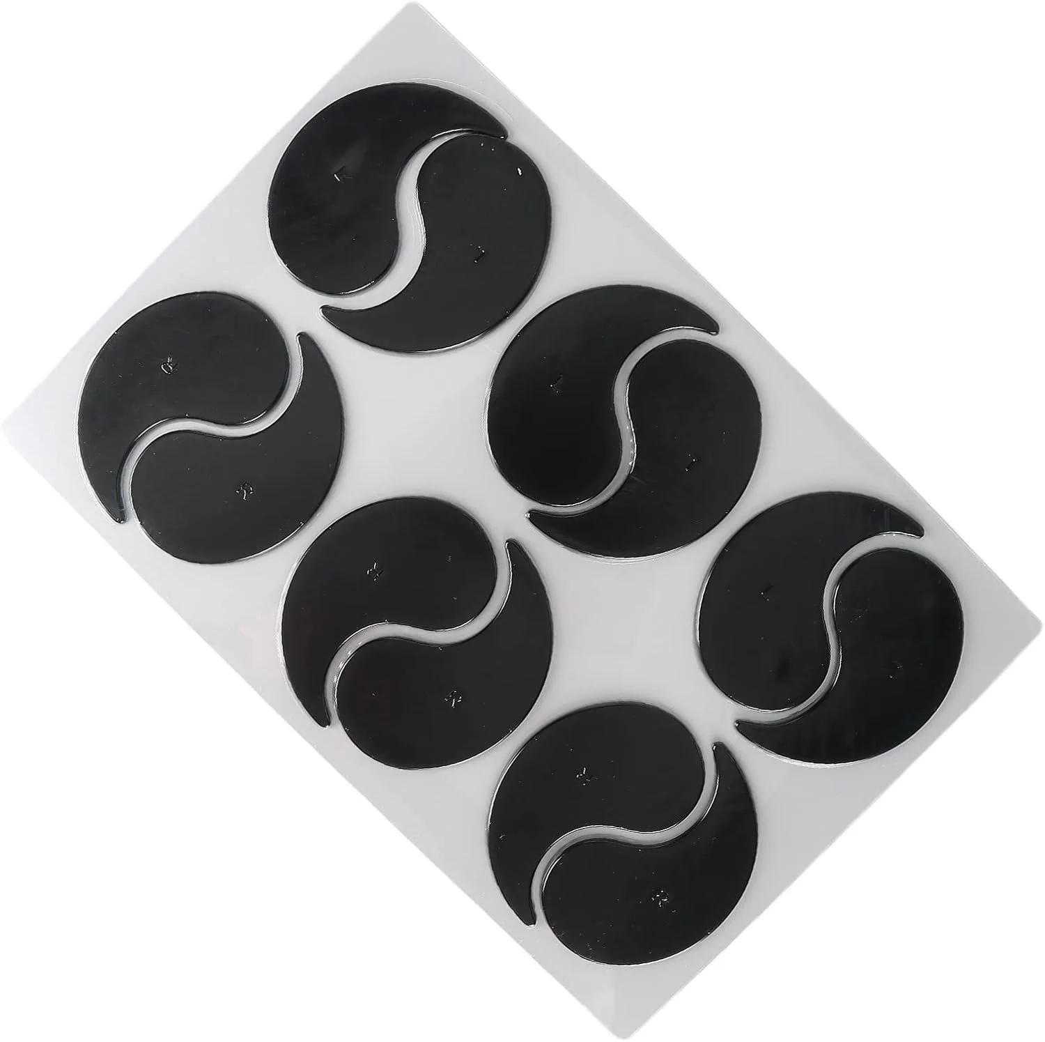 پد سیلیکونی ضد چروک دور چشم، جمع و جور، ایمن و نرم، 6 جفت قابل استفاده مجدد، مناسب برای بانوان و سالن های زیبایی