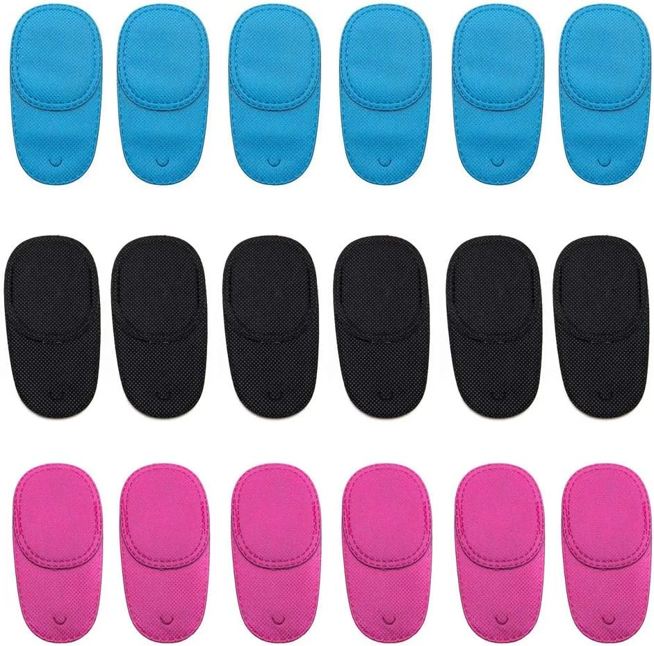 چشم بند آمبلیوپی لاسنرس‌ام، 18 عدد، چشم بند تنبلی چشم، چشم بندهای ضعیف، چشم بند برای درمان استرابیسم و تنبلی چشم برای کودکان (آبی، قرمز، مشکی)