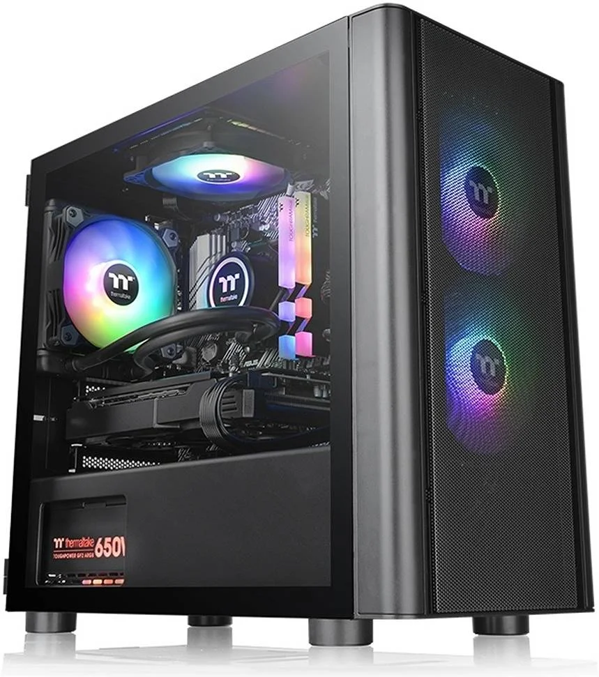 کیس میکرو Thermaltake V150 TG ARGB Breeze با شیشه حرارت دیده، جنس SPCC + شیشه حرارت دیده، پشتیبانی از رادیاتور تا 280 میلی متر، پشتیبانی از حداکثر 4 فن، فیلتراسیون گرد و غبار، مشکی | CA-1R1-00S1WN-02 کیس میکرو Thermaltake V150 TG ARGB Breeze با شیشه حرارت دیده، جنس SPCC + شیشه حرارت دیده، پشتیبانی از رادیاتور تا 280 میلی متر، پشتیبانی از حداکثر 4 فن، فیلتراسیون گرد و غبار، مشکی | CA-1R1-00S1WN-02