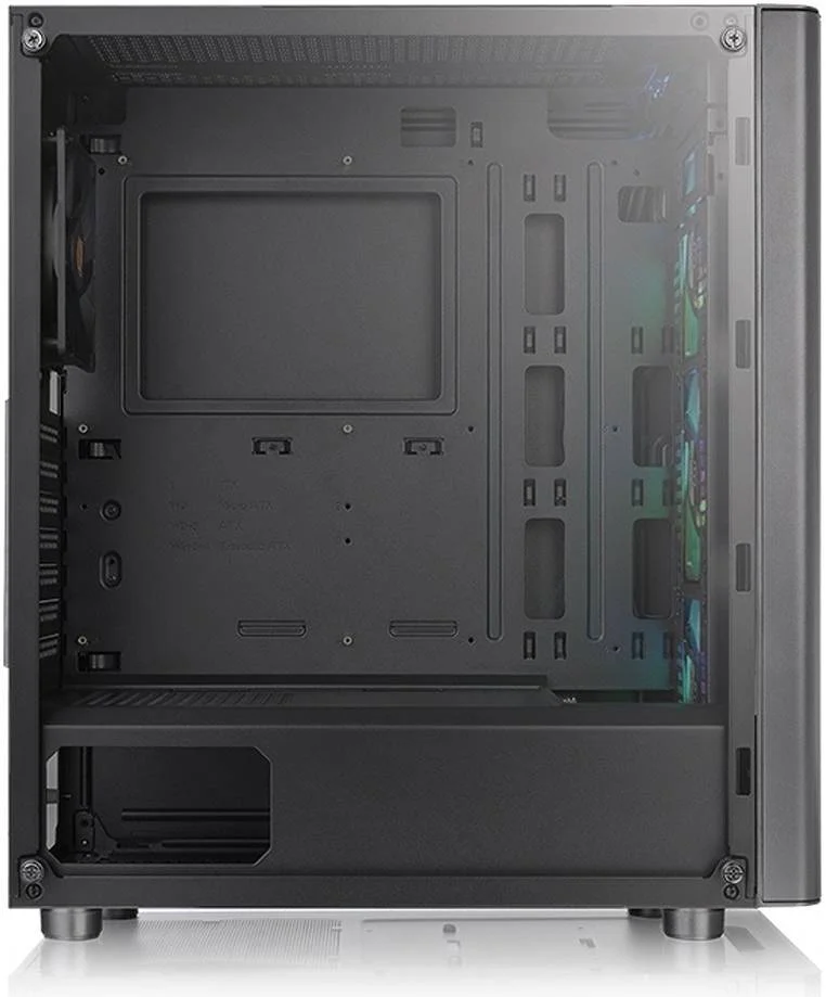 شاسی Thermaltake V250 TG ARGB Mid-tower، سه فن ARGB 120 میلی‌متری از پیش نصب شده در جلو، یک فن استاندارد 120 میلی‌متری از پیش نصب شده در عقب (فقط کیس) | CA-1Q5-00M1WN-00