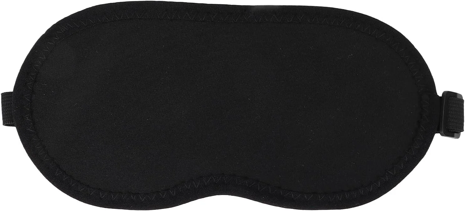 ماسک چشم خواب، ماسک خواب پنبه ای اُخرایی تورمالین، کمک به رفع خستگی، خواب عمیق، قابلیت تنظیم سفتی، تسکین خستگی چشم و سر