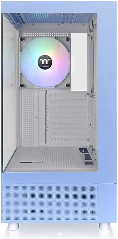 کیس کامپیوتر Thermaltake View 270 TG ARGB M-ATX، پنل های جلویی و سمت چپ شیشه حرارت دیده، پشتیبانی از رادیاتور تا 360 میلی متر، 1 عدد فن از پیش نصب شده CT140 ARGB، USB Type-C x 1، USB 3.0 x 2، آبی | CA-1Y7-00MFWN-02 کیس کامپیوتر Thermaltake View 270 TG ARGB M-ATX، پنل های جلویی و سمت چپ شیشه حرارت دیده، پشتیبانی از رادیاتور تا 360 میلی متر، 1 عدد فن از پیش نصب شده CT140 ARGB، USB Type-C x 1، USB 3.0 x 2، آبی | CA-1Y7-00MFWN-02