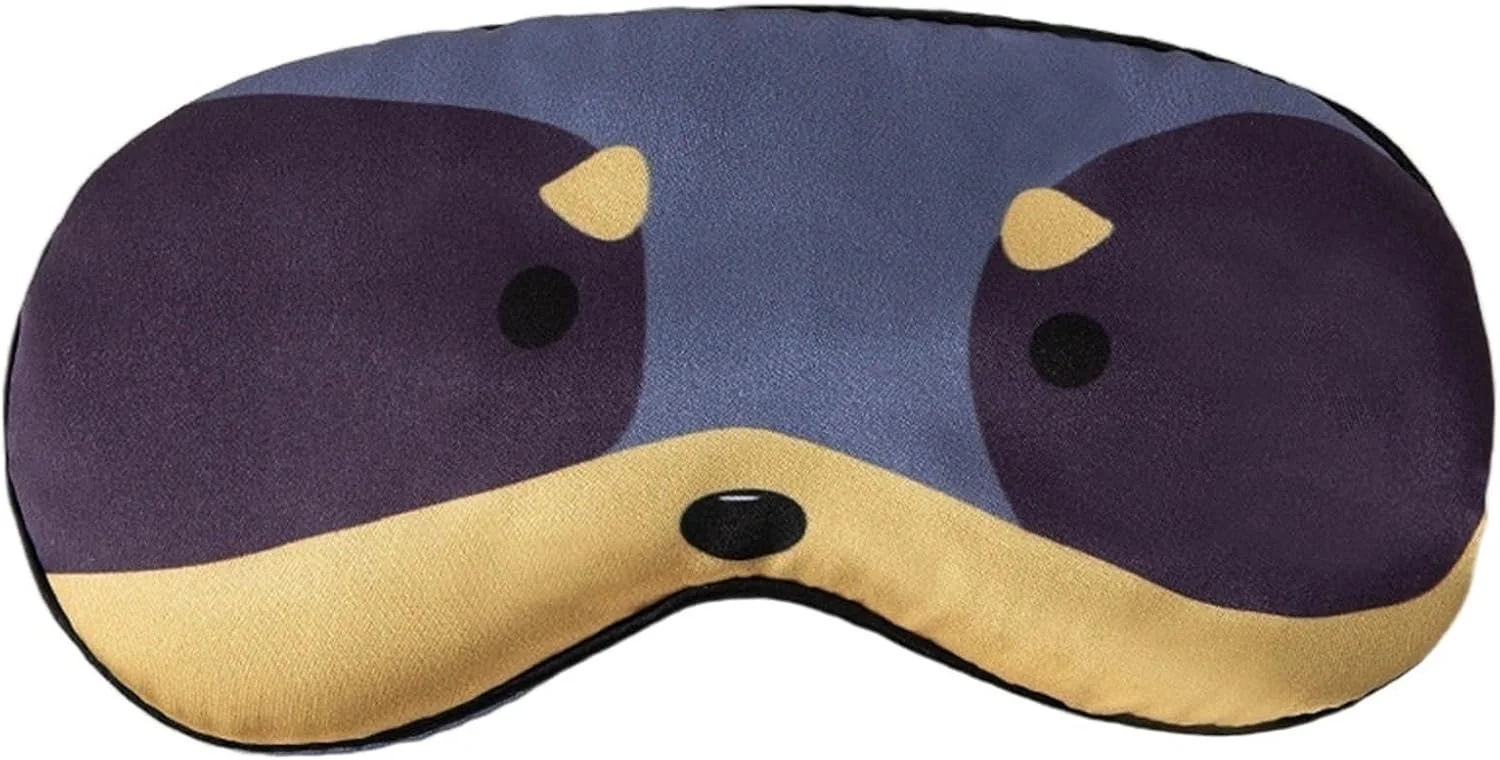 چشم بند خواب طرح کارتونی وانام، پوشش چشم شبانه ضد نور، نرم و سازگار با پوست برای خواب بهتر (رنگ: B)