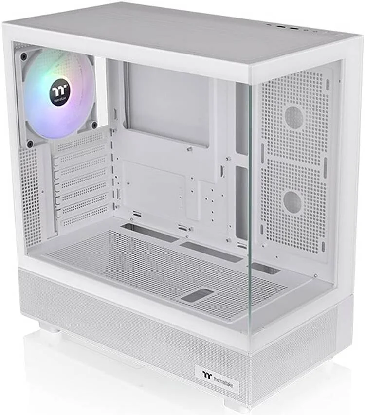 کیس کامپیوتر Thermaltake View 270 TG ARGB M-ATX، پنل های شیشه ای حرارت دیده در جلو و سمت چپ، پشتیبانی از رادیاتور تا 360 میلی متر، 1 عدد فن CT140 ARGB از پیش نصب شده، USB Type-C x 1، USB 3.0 x 2، سفید | CA-1Y7-00M6WN-03 کیس کامپیوتر Thermaltake View 270 TG ARGB M-ATX، پنل های شیشه ای حرارت دیده در جلو و سمت چپ، پشتیبانی از رادیاتور تا 360 میلی متر، 1 عدد فن CT140 ARGB از پیش نصب شده، USB Type-C x 1، USB 3.0 x 2، سفید | CA-1Y7-00M6WN-03
