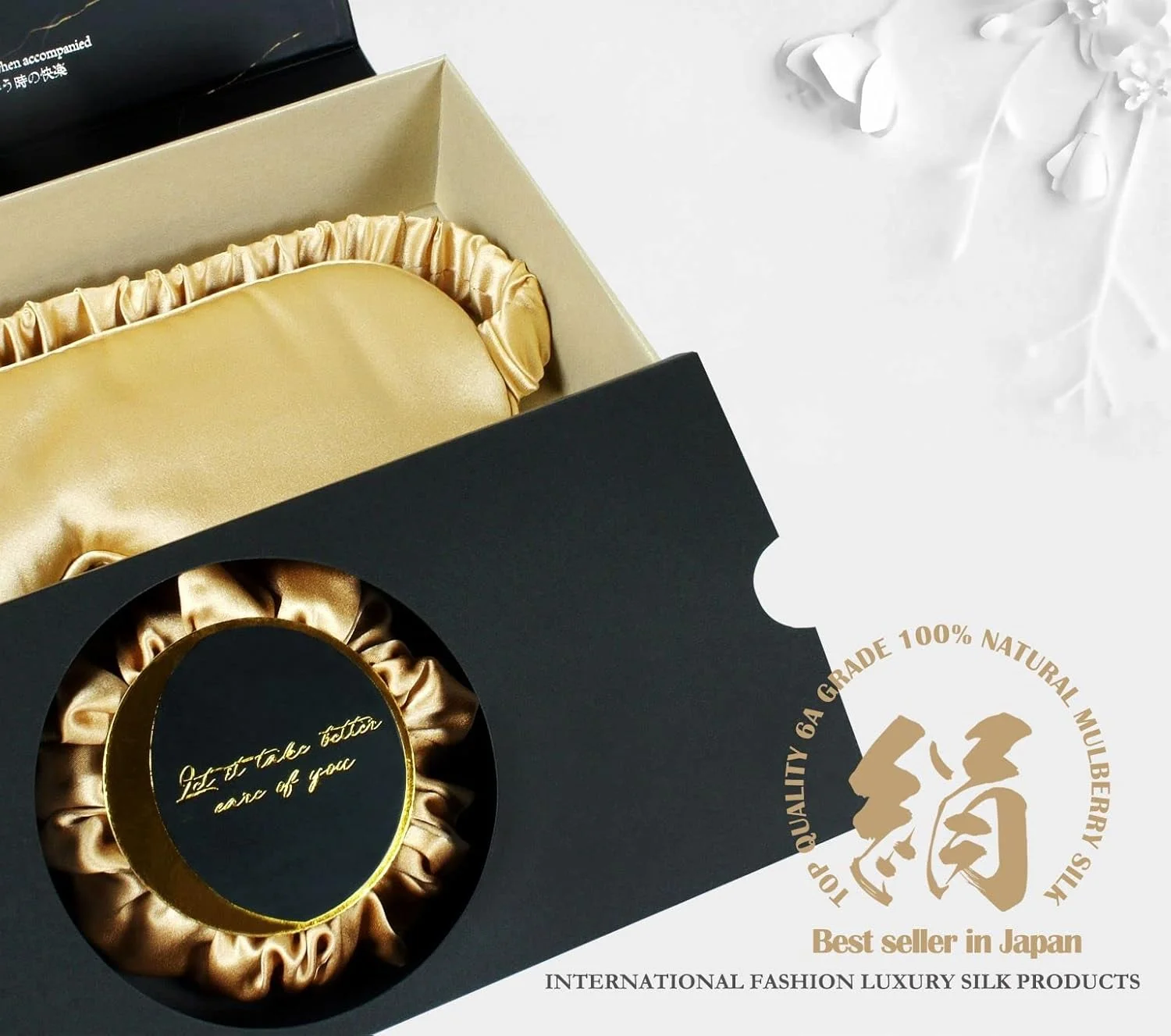 ماسک چشم خواب ابریشمی طبیعی درجه 6A، ابریشمی و تنفس پذیر، سبک و نرم، محافظت کامل از نور، ارائه یک تجربه خواب راحت.