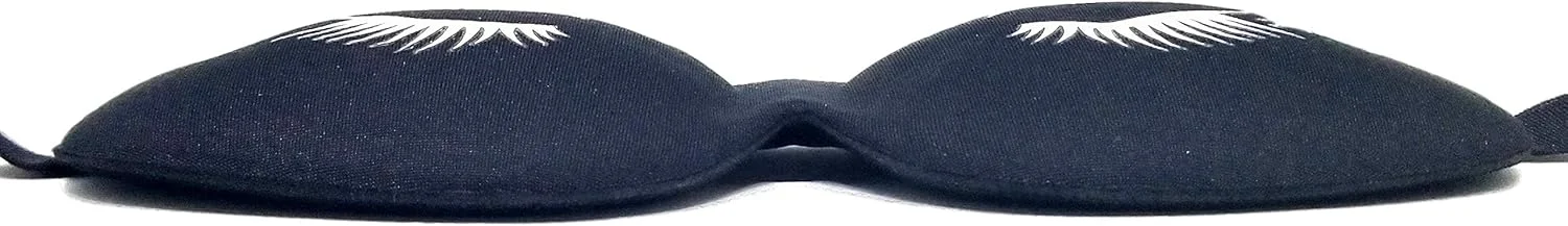 چشم بند خواب سه بعدی با طراحی منحنی و پوشش کامل نور، نرم و راحت با بند قابل تنظیم. ماسک مسدود کننده نور با طراحی عمیق برای محافظت از مژه ها هنگام خواب - 1 عدد مشکی چشم بند خواب سه بعدی با طراحی منحنی و پوشش کامل نور، نرم و راحت با بند قابل تنظیم. ماسک مسدود کننده نور با طراحی عمیق برای محافظت از مژه ها هنگام خواب - 1 عدد مشکی